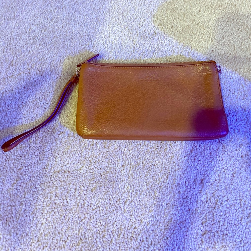 Coach Double zip Wallet